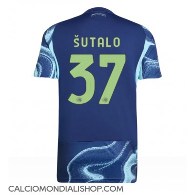 Maglie da calcio Ajax Josip Sutalo #37 Seconda Maglia 2025-26 Manica Corta Maglie da calcio Ajax Josip Sutalo #37 Seconda Maglia 2025-26 Manica Corta